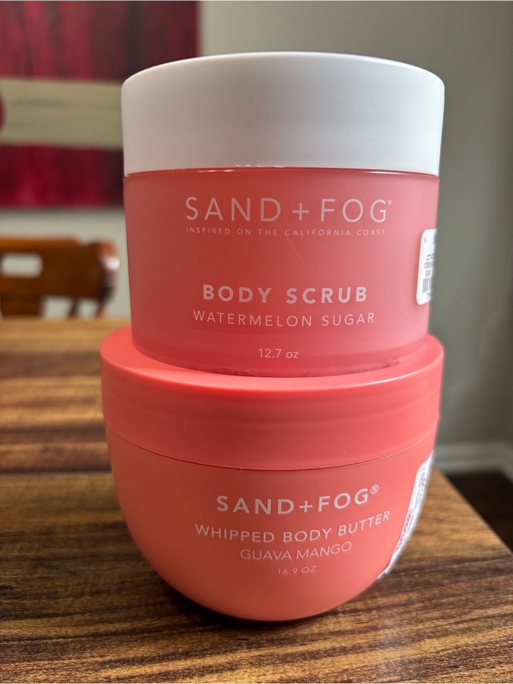 SAND+FOG Watermelon Sugar Body Scrub — Guava Mango Body Butter Bundle